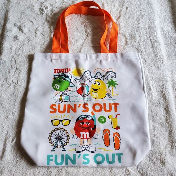 M&M's Character Canvas Tote Bag - Picture 1 of 4